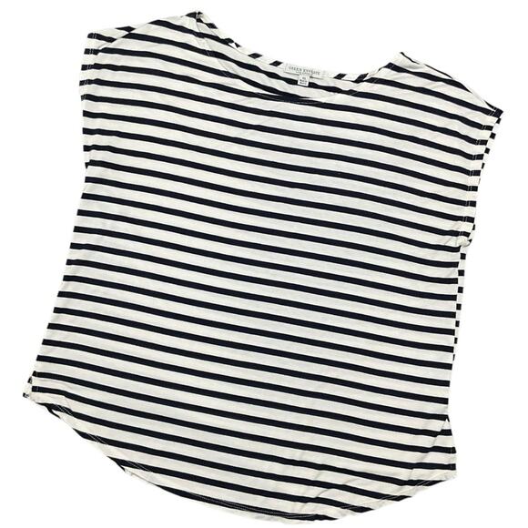 Green Envelope Los Angeles Women’s Classic Striped Sleeveless Top Size XL - Picture 1 of 8